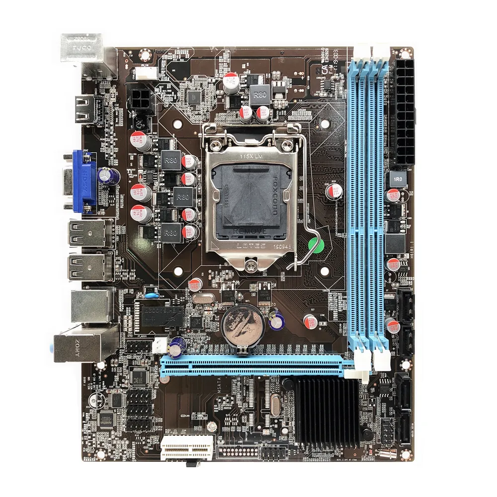 China günstigste mainboard preis buchse 1155 H61 DDR3 motherboard