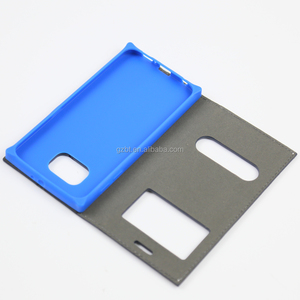 thông minh xem với magent da tổng hợp silicone bội trường hợp cho điện thoại sam thiên hà <span class=keywords><strong>s6</strong></span> cạnh g9250 - Product Image 3