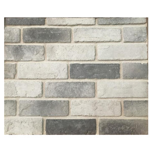 Exterior antique thin brick veneer panel