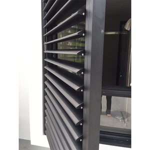 Porte à persiennes en aluminium Système <span class=keywords><strong>Aluk</strong></span> Porte et fenêtre en aluminium - Product Image 3