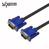SIPU-câble vga 3 + 6, 20m/30m/50m/100m long mètre m/m/f, grande vitesse