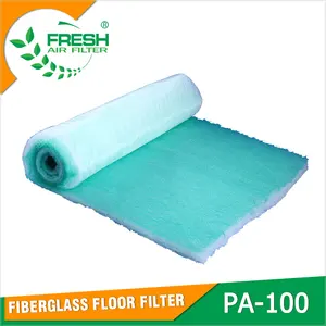 fiberglas filtre yeşil ve beyaz filtre oto boya kabini durdurmak boya rulo
