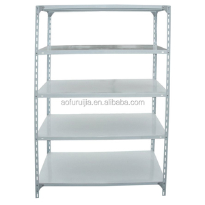 Estante Metálico de 5 Niveles con Ranuras y Ángulos, con Pernos y Tuercas - Product Image 1