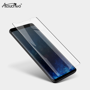 Pour Samsung <span class=keywords><strong>Note</strong></span> <span class=keywords><strong>10</strong></span> PRO 9 8 Protecteur D'écran En Verre Trempé <span class=keywords><strong>Double</strong></span> Renforcé Incurvé - Product Image 1