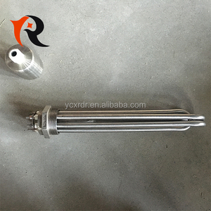 Xinrongカスタマイズされた暖房要素3kw 6kw 9kwステンレス鋼フランジ浸浸温水器 - Product Image 3