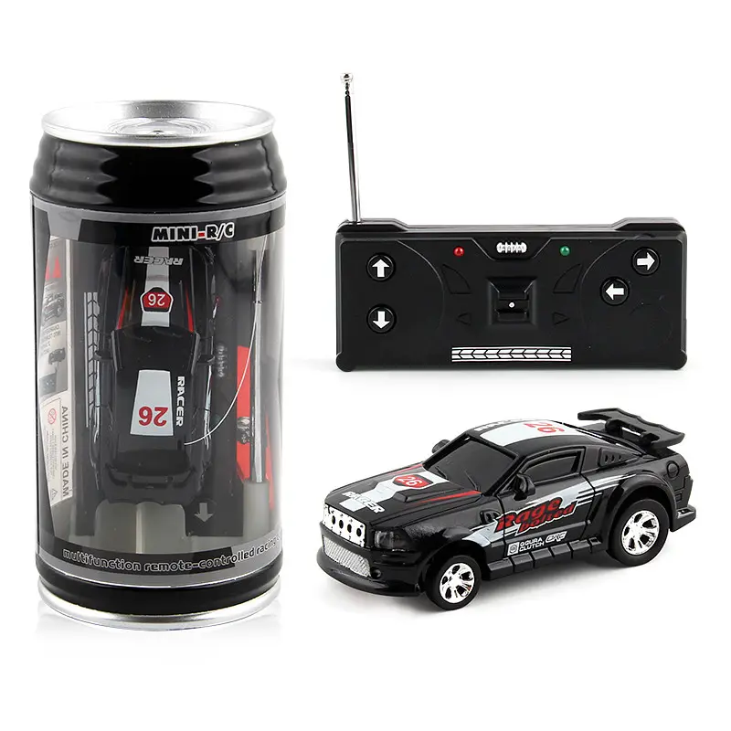 New Arrival Mini Car Coke Can RC Car 20KM/H Radio Remote Control Car RC Racing Toys 4 Frequencies Toy For Kids Gifts RC Models