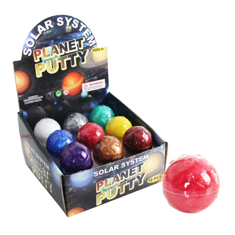 ホット販売惑星のおもちゃ子供のための 50 グラム眩まスライムボール