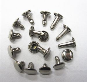 7Mm Bạc/Vàng/Brass Chất Lượng Cao Kim Loại Da Vành Đai Đôi Snap Cap Đinh Tán Nút - Product Image 6