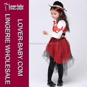 lusso cosplay pirati dei caraibi rapinatore principessa dei mari ragazze ragazzo costume costume da pirata l15286 - Product Image 4