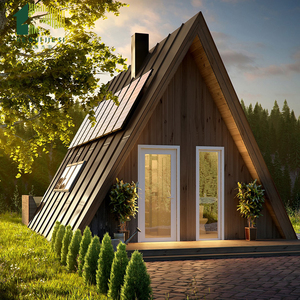 Driehoek container huis Cabine
