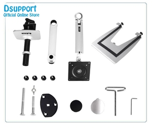 Dual-Sử Dụng Siêu Dài Hợp Kim Nhôm Máy Tính Để Bàn Gắn Kết Chuyển Động Đầy Đủ Máy Tính Xách Tay Khung Giá Cho Máy Tính Xách Tay Máy Tính Bảng Màn Hình Cánh Tay Chủ Bàn/Khung - Product Image 3
