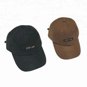 Casquette de baseball sportive classique en dobby de cachemire unisexe de haute qualité à 6 panneaux - Product Image 1