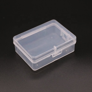 Vente en gros Boîte <span class=keywords><strong>de</strong></span> matériel <span class=keywords><strong>de</strong></span> pêche à la carpe étanche <span class=keywords><strong>de</strong></span> qualité alimentaire à motif carré transparent clair Boîtes d'emballage en plastique PP personnalisées - Product Image 1