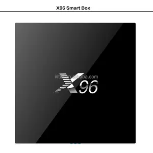 Android tv box X96 S905X Android 6.0 Wifi 4 K * 2 K Malvavisco Media Player Quad core android 6.0 caja de la tv