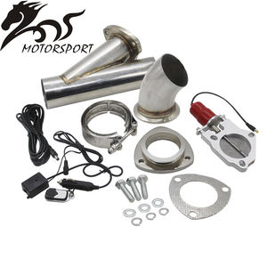 2,5 "3" Fernbedienung Elektrische Auspuff-ausschnitt Ausgeschnitten Ablassventil/Switch System - Product Image 1