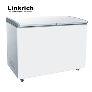 Linkrich 냉각 동결 냉장고 슈퍼마켓 Fefrigeration 장비 흉부 냉동 식품
