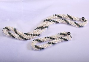 Ensemble de <span class=keywords><strong>bijoux</strong></span> FEIRUN en argent 925 avec perles de pomme de terre AA de 3 mm, ensemble de perles de culture, ensemble de perles d'origine - Product Image 3