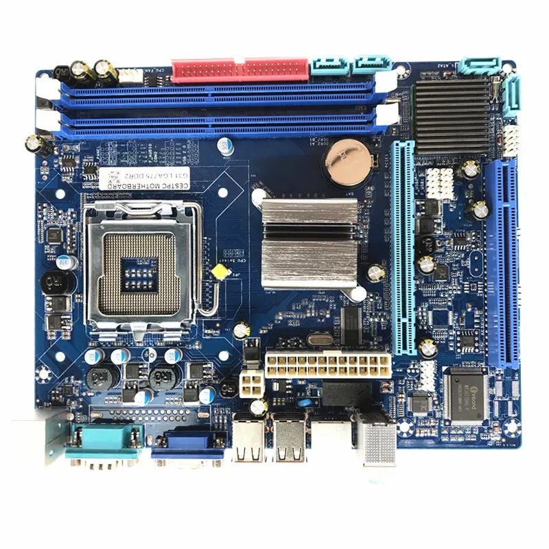 Mejor calidad atx socket 775 placa base G31 para DDR2