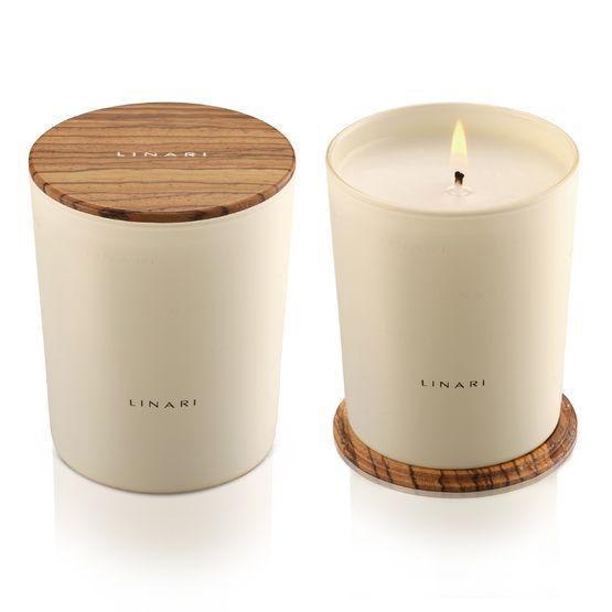 Ароматизированная Свеча из пальмового воска из соевого пчелиного воска лучшего качества в стеклянной банке