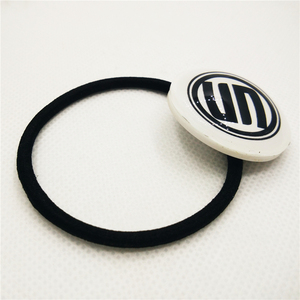 Eco-friendly personalizado acrílico tocado <span class=keywords><strong>pelo</strong></span> anillo de cuerda elástica - Product Image 4