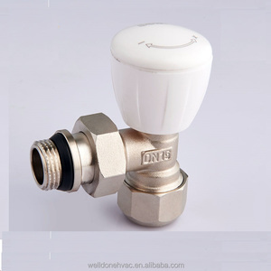 Radiador y accesorios Válvula de zona esquina válvulas termostáticas con mango blanco - Product Image 6