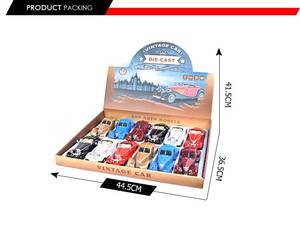 Alibaba al por mayor 1:28 escala die cast Classic metal modelo de coche con música ligera - Product Image 6