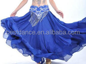BestDance Belly Dance <strong>Skirts</strong> <strong>Chiffon</strong> <strong>Skirt</strong> for Women Girls - Product Image 3