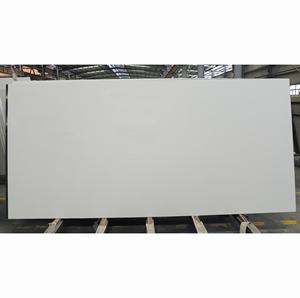 Fabricación antiguo alta calidad <span class=keywords><strong>aglomerado</strong></span> blanco <span class=keywords><strong>gris</strong></span> losa de piedra de cuarzo - Product Image 5