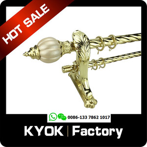 <span class=keywords><strong>Tringle</strong></span> à <span class=keywords><strong>rideau</strong></span> double en acier inoxydable KYOK à prix avantageux, <span class=keywords><strong>tringle</strong></span> à <span class=keywords><strong>rideau</strong></span> en métal - Product Image 5
