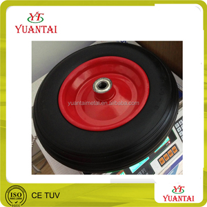 PU mousse libre plate pneumatique solide roue en caoutchouc <span class=keywords><strong>brouette</strong></span> <span class=keywords><strong>pneu</strong></span> 350-4 350-7 350x350 400-<span class=keywords><strong>8</strong></span> 450-400-6 - Product Image 5