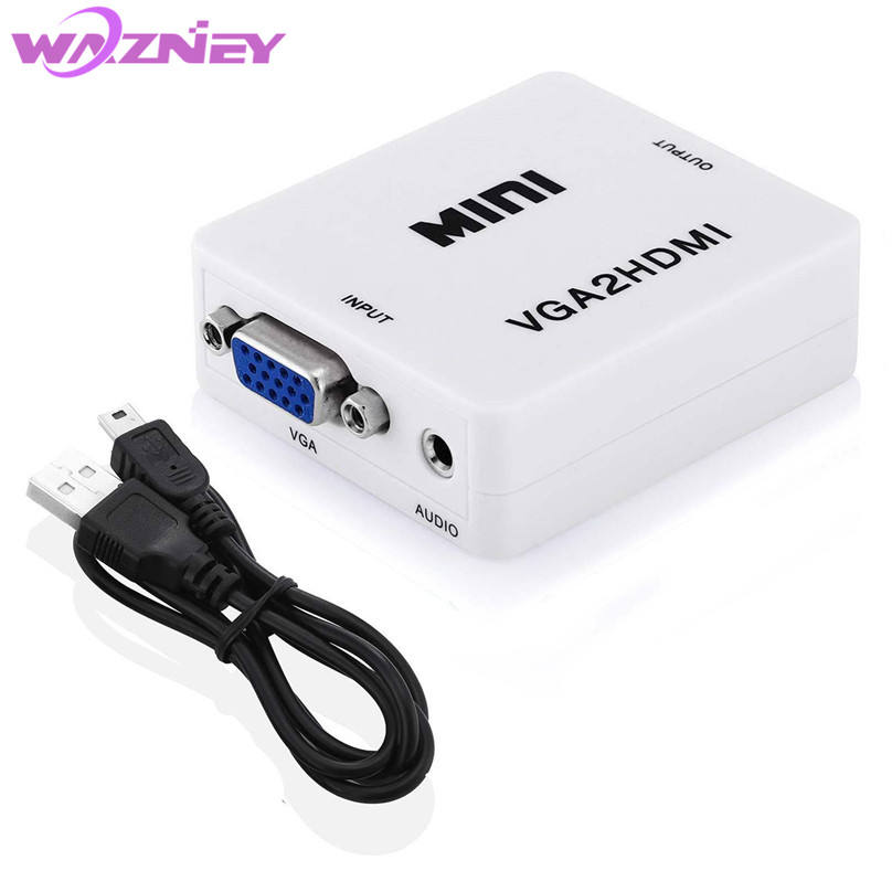 Adattatore Vga Maschio A Femmina Adattatore Da VGA Maschio A HDMI - Conversione Video Fino A 1080p Per Monitor, TV E Proiettori Convertitore Per Monitor PC A TV - Foto 6