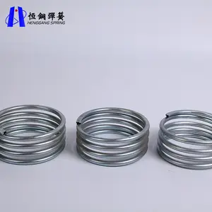 Henggang Coil Over Spring Customized Springs White Zinc Plating Stainless Steel Compression Spring
