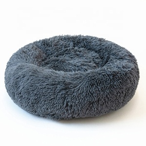 Cheap Wholesale 100% Polyester Material Super <strong>Soft</strong> Pet <strong>Bed</strong> Indoor <strong>Dog</strong> Cat Circular Nest <strong>Beds</strong> - Product Image 1