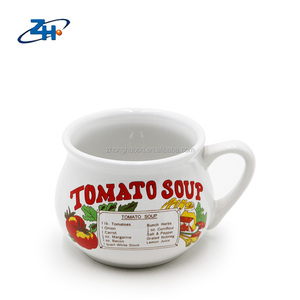 Taza de Sopa Redonda Grande de <span class=keywords><strong>Cerámica</strong></span> en Forma de 1 para Niños, <span class=keywords><strong>Vajilla</strong></span> de <span class=keywords><strong>Gres</strong></span> para Uso Diario y Fiestas - Product Image 6