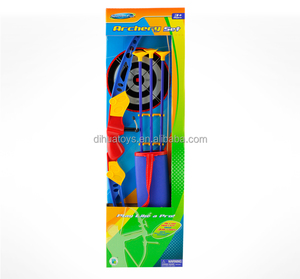 Arc de tir à l'arc avec flèches à ventouse et carquois, jouets d'extérieur pour enfants de 5 à 12 ans, vert - Product Image 2