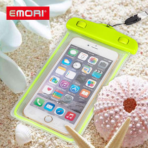 กระเป๋าโทรศัพท์มือถือ PVC กันน้ำ IPX8ออกแบบได้ตามที่ต้องการดีไซน์แบบกีฬาและสายรัดโทรศัพท์สำหรับใช้งานร่วมกันได้ทั่วไป - Product Image 3