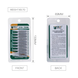 BEST-900M-T-1 Usine Vente Directe Pas Cher Prix 936 Respectueux de l'environnement <span class=keywords><strong>Goot</strong></span> Pointes De <span class=keywords><strong>Fer</strong></span> À <span class=keywords><strong>Souder</strong></span> Hakko - Product Image 6