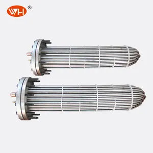 Low Temperature coolers and condensers 10kw u tube heat exchanger beu for 3hp water chiller price