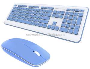 Combo <span class=keywords><strong>clavier</strong></span> et <span class=keywords><strong>souris</strong></span> <span class=keywords><strong>sans</strong></span> <span class=keywords><strong>fil</strong></span> Ultra fin 2.4Ghz 106 touches - Product Image 1