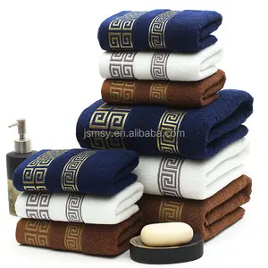 lint free custom hand towel custom pattern hand towel set