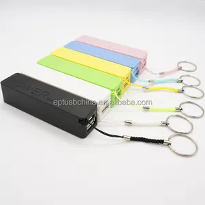 Battery Bank Portable Charger Keychain Power Bank With Replaceable Battery