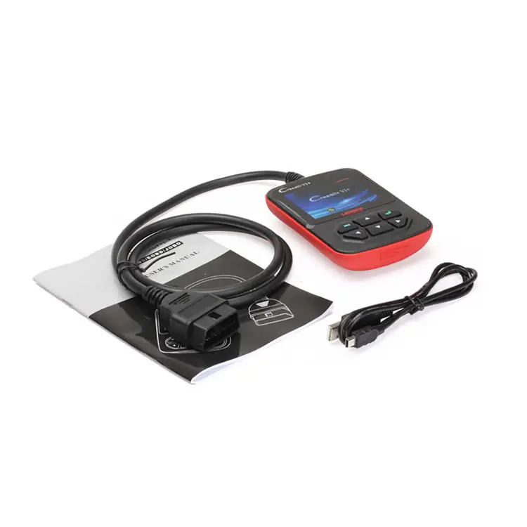 Launch-outil de diagnostic AUTO OBD2, lecteur de Code OBD et EOBD, SCANNER de voiture 100% original, mise à jour en ligne de Launch Creader 6 Plus, VI +, mise à jour en ligne