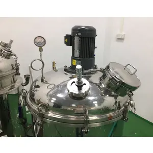 300L mixer reactor vessels stainless steel mixing tank with agitator heater