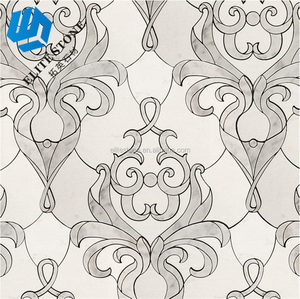 Su misura di disegno del fiore waterjet <span class=keywords><strong>mosaico</strong></span>