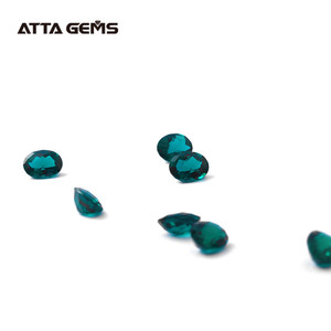 ATTAGEMS creó <span class=keywords><strong>Esmeralda</strong></span> 9*7mm Oval corte corrector mejor <span class=keywords><strong>original</strong></span> <span class=keywords><strong>piedra</strong></span> <span class=keywords><strong>Esmeralda</strong></span> precio por quilate - Product Image 6