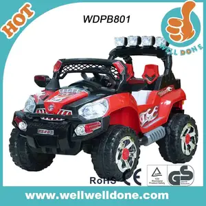 Yüksek quanlity bebek binmek suv oyuncak araba dört tekerlek susupension fonksiyonu ile/shift yüksek/düşük hız WDPB801
