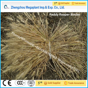 Moissonneuse-lieuse à riz montée sur tracteur diesel 4GK-100 Mini / Machine de récolte et de liage de tiges de maïs, d'alfalfa et de roseaux - Product Image 5