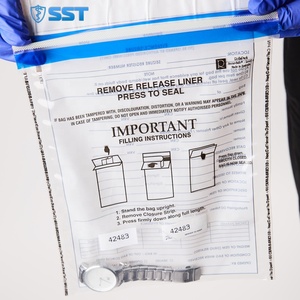 Buste Antimanomissione per <span class=keywords><strong>Documenti</strong></span>, Sigilli di Sicurezza in Plastica, Sacchetti Anticontraffazione - Product Image 5