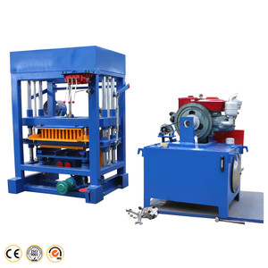 Bloque de motor diésel y máquina para hacer ladrillos QT4-30 - Product Image 2