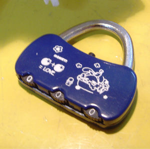 Ch-25b mini chiffres en métal en alliage <span class=keywords><strong>de</strong></span> zinc cadenas à combinaison réglable lockprotectorportable <span class=keywords><strong>valise</strong></span> bagages protecteur - Product Image 1